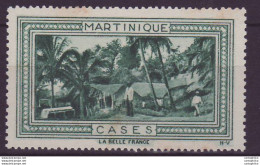 Vignette ** Martinique Cases - Ongebruikt