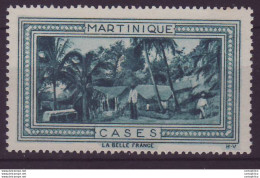 Vignette ** Martinique Cases - Ungebraucht