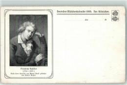 39270804 - Deutscher Maedchenkalender 1906 Das Kraenzchen Sign Anton Graff - Ecrivains
