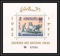 Postes Afghanes (Afghanistan) - 3234/ Bloc N° 41c Journée Des Nations Unies Vache Caws ** MNH - Afghanistan