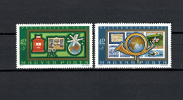 Hungary 1972 Space, Post And Stamp Museum Set Of 2 MNH - Europe