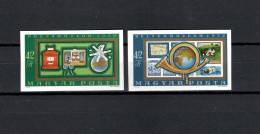 Hungary 1972 Space, Post And Stamp Museum Set Of 2 Imperf. MNH -scarce- - Europe