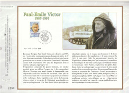" PAUL-EMILE VICTOR " Sur Feuillet CEF De 2000. N° 1511. N° YT 3345 Parfait état FDC à Saisir !!! - Exploradores