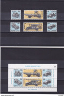 SUEDE 1980 VOITURES Yvert 1100-1105 + BF 8 NEUF** MNH Cote : 9 Euros - Ungebraucht