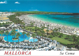 PANORAMIC VIEW OF SA COMA, MALLORCA, BALEARIC ISLANDS, SPAIN. UNUSED POSTCARD Mm5 - Mallorca