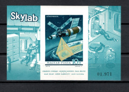 Hungary 1973 Space, Skylab S/s Imperf. MNH -scarce- - Europa