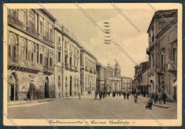 Caltanissetta Città PIEGA FG Cartolina ZF6364 - Caltanissetta