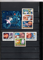 Hungary 1974 Space, Mars Research Set Of 7 + S/s Imperf. MNH -scarce- - Europa