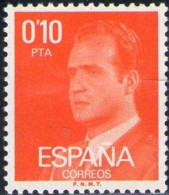 España 1977 Edifil 2386 Sello ** Personajes Retrato Rey Juan Carlos I Mirando Hacia La Izquierda Michel 2279x Yvert 2032 - Nuevos