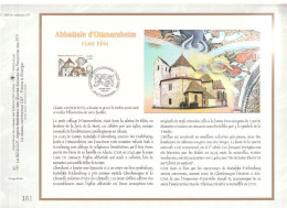 " ABBATIALE D'OTTMARSHEIM " Sur Feuillet CEF De 2000. N° 1504. N° YT 3336 Parfait état FDC à Saisir !!! - Abbeys & Monasteries