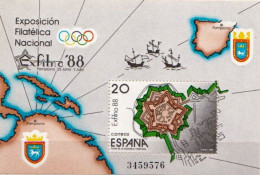 Spain MNH SS - Exposiciones Filatélicas