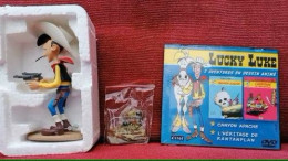 2009-LUCKY LUKE - LEBON - 15 CM- 1DVD-1 PORTE CLE- - Other & Unclassified