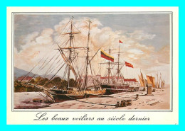 A743 / 123 VOILIER Au Siecle Dernier ( Bateau ) - Sailing Vessels