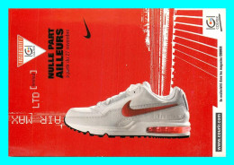 A743 / 381 Carte Pub NIKE AIR MAX - Magasin COURIR - Publicité