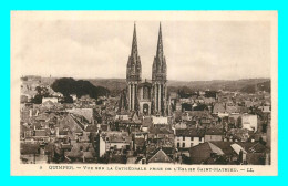 A741 / 211 29 - QUIMPER Vue Sur La Cathedrale - Quimper