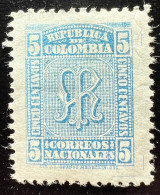 Kolumbien 1904: Coats Of Arms (1904) Mi:CO 205A - Colombie