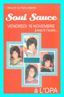 A747 / 441 Type Flyer SOUL SAUCE Move On Up ? L'OPA Paris - Publicité