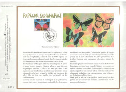 " PAPILLON SARDANAPALE " Sur Feuillet CEF De 2000. N° 1500 N° YT 3332 Parfait état FDC à Saisir !!! - Mariposas