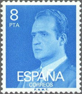 España 1977 Edifil 2393 Sello ** Personajes Retrato Rey Juan Carlos I Mirando A La Izquierda Michel 2306x Yvert 2058 - Nuevos