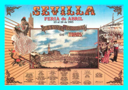 A758 / 037 SEVILLA Composition Cartel Taurino - Sevilla (Siviglia)