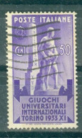 ITALIE - N°323 Oblitéré - Jeux Universitaires Internationaux, à Turin. - Used