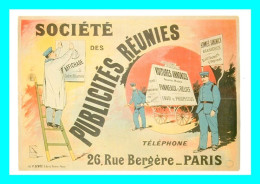 A758 / 007 Carte Pub Société Des Publicités Réunies Paris - Reclame