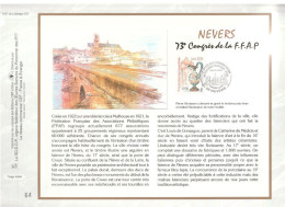 " NEVERS " Sur Feuillet CEF De 2000. N° 1497. N° YT 3329 Parfait état FDC à Saisir !!! - 2000-2009