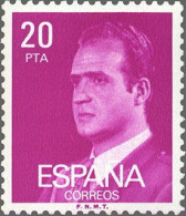 España 1977 Edifil 2396 Sello ** Personajes Retrato Rey Juan Carlos I Mirando A La Izquierda Michel 2309x Yvert 2061 - Ungebraucht