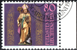 LIECHTENSTEIN, COMMEMORAZIONE SAN THEODUL, 1981, USATO Mi:LI 775, Scott:LI 713, Yt:LI 716 - Usados