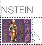 LIECHTENSTEIN, COMMEMORAZIONE SAN THEODUL, 1981, USATO Mi:LI 775, Scott:LI 713, Yt:LI 716 - Gebraucht