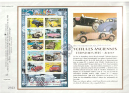 " COLLECTION JEUNESSE : VOITURES ANCIENNES " Sur Feuillet CEF De 2000. N° 1494. N°YT BF 30 Parfait état FDC à Saisir !!! - Auto's