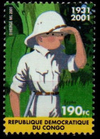 Congo- Kinshasa  Tintin Au Congo 2001 XXX - Unused Stamps