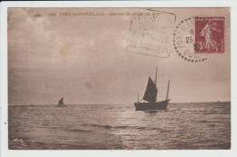 FORT MAHON PLAGE - SOMME - BATEAUX DE PECHE AU LARGE - Fort Mahon