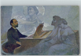 12031004 - Komponisten Smetana Am Klavier - Cantanti E Musicisti