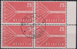 1957 Schweiz ° Mi:CH 646, Yt:CH 595, Zum:CH 332, Ablatsch Der Seile, EUROPA, Europa (C.E.P.T.) 1957 - Seil (° SEON ) - Gebruikt