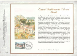 " SAINT-GUILHEM-LE DESERT " Sur Feuillet CEF De 2000. N° 1491. N° YT 3310 Parfait état FDC à Saisir !!! - 2000-2009