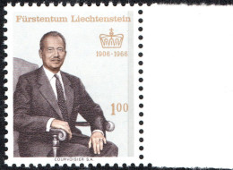 LIECHTENSTEIN, FRANZ JOSEF II, 1966, NUOVI (MNH**) Mi:LI 464, Scott:LI 410, Yt:LI 412 - Ungebraucht