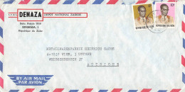 ZAIRE - AIR MAIL 1973 - WIEN/AT / 6260 - Cartas & Documentos