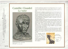 " LA VALSE De CAMILLE CLAUDEL " Sur Feuillet CEF De 2000. N° 1490. N° YT 3309 Parfait état FDC à Saisir !!! - Sculpture