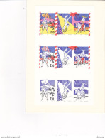 SUEDE 1987 LE CIRQUE ENCART Yvert 1436-1438 NEUF** MNH - Unused Stamps