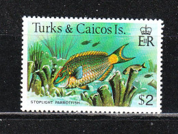 Turks & Caicos - 1979. Pesce Pappagallo. Parrotfish MNH - Fishes