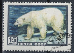 Sowjetunion UdSSR - Eisbär (Ursus Maritimus) (MiNr. 2028) 1957 - Gest Used Obl - Used Stamps