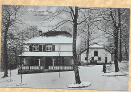 CARTE POSTALE ANCIENNE DUDELANGE - LUXEMBOURG - PARC HIVER NEIGE - Düdelingen