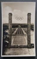 GERMANY THIRD 3rd REICH ORIGINAL POSTCARD BERLIN 1936 SUMMER OLYMPICS STADIUM VIEW - Olympische Spiele