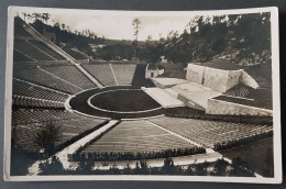 GERMANY THIRD 3rd REICH ORIGINAL POSTCARD BERLIN 1936 SUMMER OLYMPICS STADIUM VIEW - Olympische Spiele