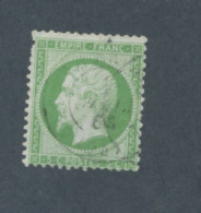 FRANCE - N° 20 OBLITERE - 1862 - COTE : 10€ - 1862 Napoleon III