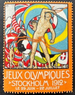Russian Imperie Russia Russie Russland 1912 Olympic Games In Stockholm Olympics Rare Charity Stamp Mint FV (**) MNH - Summer 1912: Stockholm