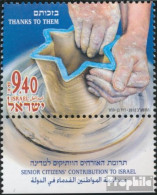 Israel 2302 Mit Tab (kompl.Ausg.) Postfrisch 2012 Dank An Die älteren Mitbürger - Ungebraucht (mit Tabs)