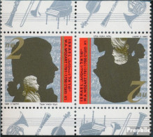 Israel 1204K Kehrdruckpaar (kompl.Ausg.) Postfrisch 1991 Wolfgang Amadeus Mozart - Ongebruikt (zonder Tabs)