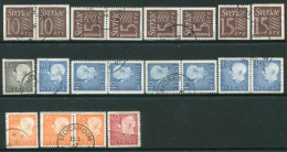 SWEDEN 1964 Definitive Issues Used  Michel 519-24 - Oblitérés